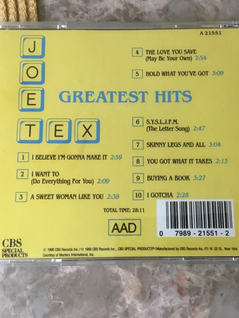 Joe Tex Greatest Hits (10 Songs) CD - Picture 4 of 5